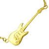 guys guitar necklace gold guitar jewellery music gifts for him uk