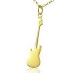 gold guitar necklace men bass guitar gifts for him uk