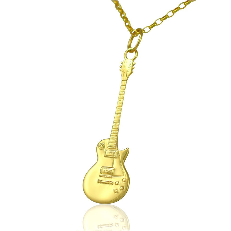 unique rock music gifts for guys guitar jewellery gold