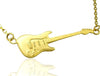 mens guitar necklace gold guitar jewellery music gifts for him online