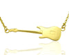 guys guitar necklace gold guitar jewellery music gifts for him uk