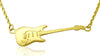 mens guitar necklace gold guitar jewellery music gifts for him online