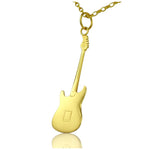 Music jewellery 9ct gold guitar necklace uk for ladies