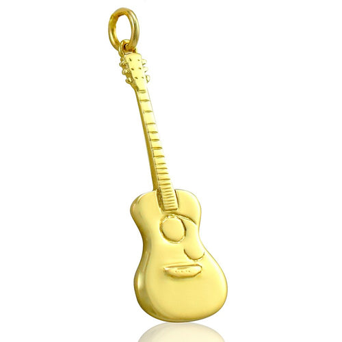 9ct gold guitar pendant unique guitar gifts for him uk
