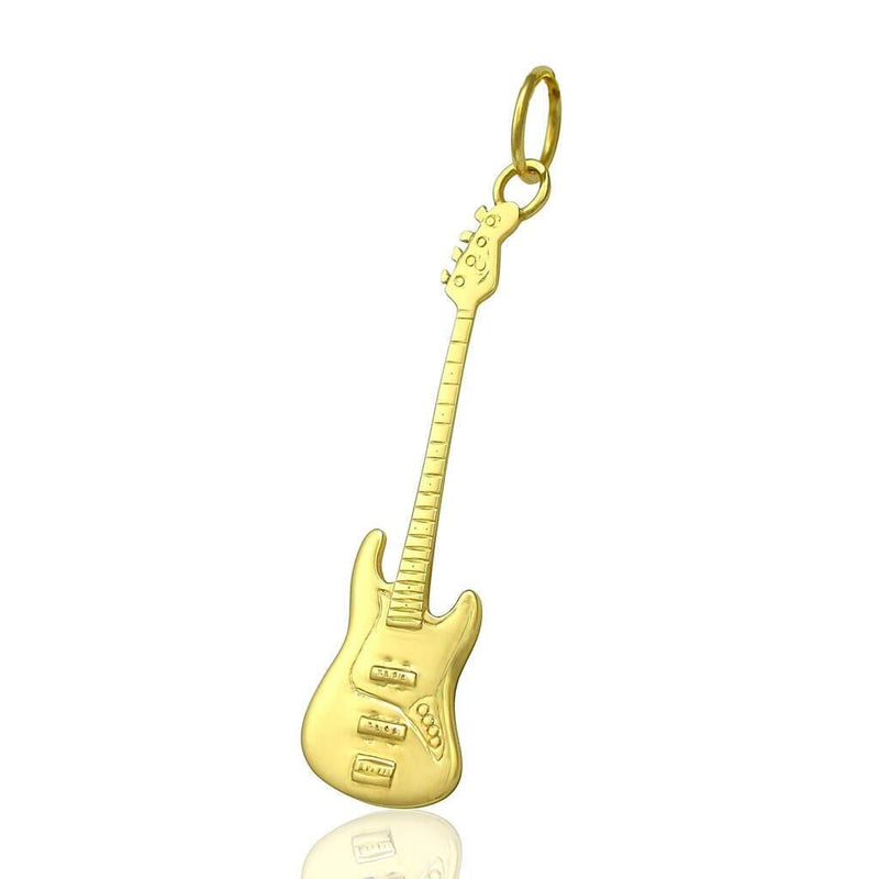 Necklace pendant bass guitar gifts for rockers