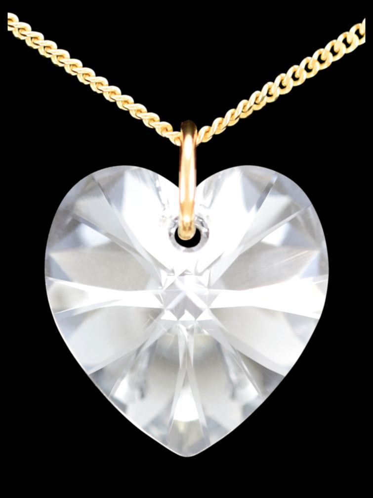 Diamond birthstone necklace April
