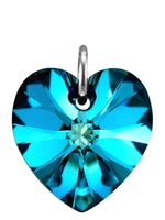Dark blue crystal pendants uk handmade