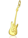 9ct Gold Guitar Pendant Music Gifts for her UK