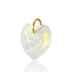 Moonstone crystal gold June birthstone pendant UK