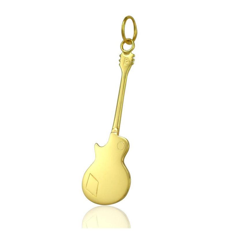 Music jewelry online guitar necklace charm necklace gold