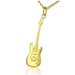 Mini guitar necklace gold guitar jewellery music gifts for her uk