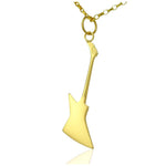 Mini guitar necklace rock music gifts for her