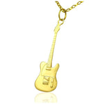 Guitar necklace for Women gold music jewellery