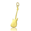 Guitar pendant gold jewellery for music lovers