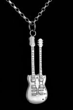 Guitar necklace mens led Zeppelin memorabilia