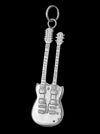 Led Zeppelin merch UK double neck guitar necklace pendant