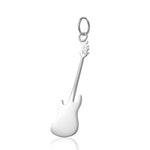 Guitar gifts mens music jewellery silver