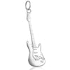 Music gifts mens sterling silver guitar pendant images