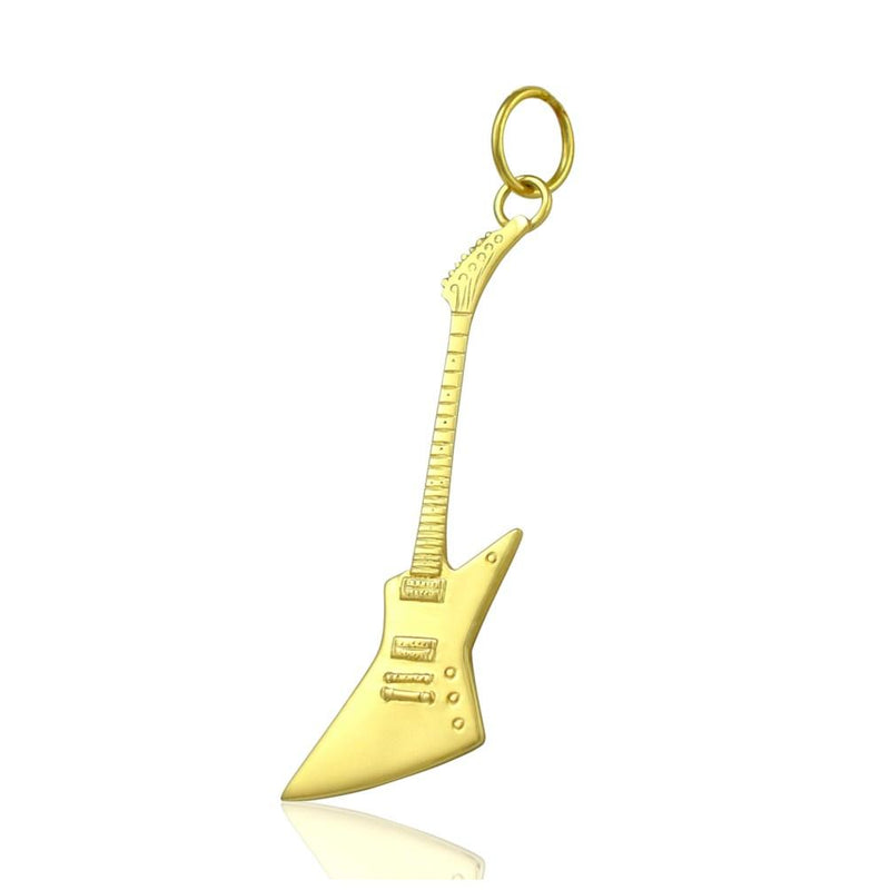 Rock music jewellery 9ct gold guitar gifts for her