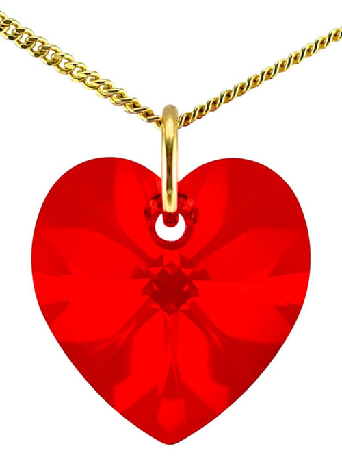 Heart jewellery gold romantic necklaces for her gifts