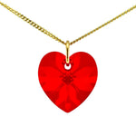 Love jewellery gold romantic necklaces for wife gifts