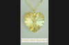 9ct gold heart pendant for ladies