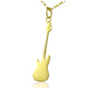 9ct Gold Guitar Necklace Bassist Gifts UK