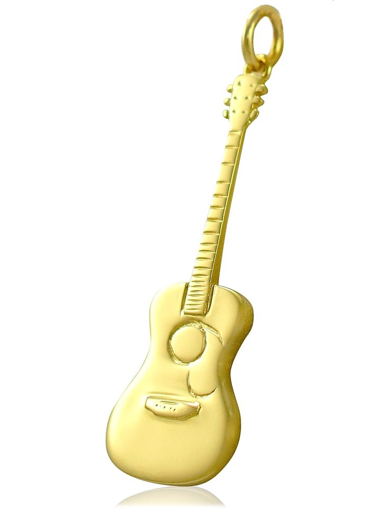 9ct gold guitar pendant unique guitar gifts for him uk